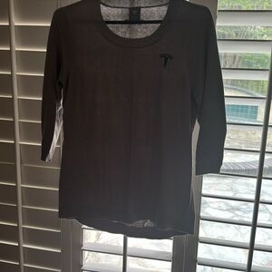 Black Short Sleeve Polo Jersey Top